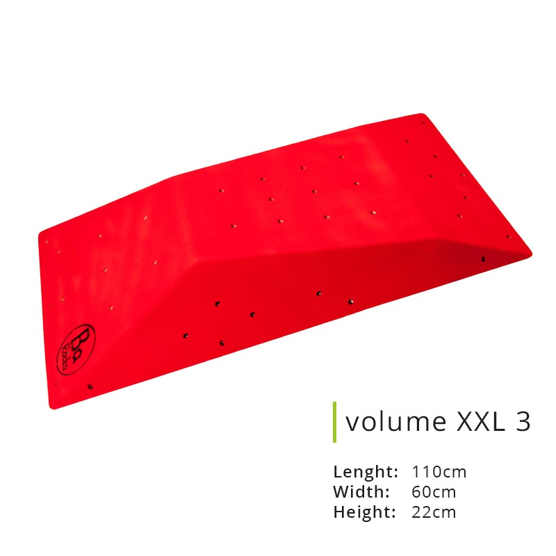 VOLUME XXL 3 - extra large wooden volume – impressive climbing holds